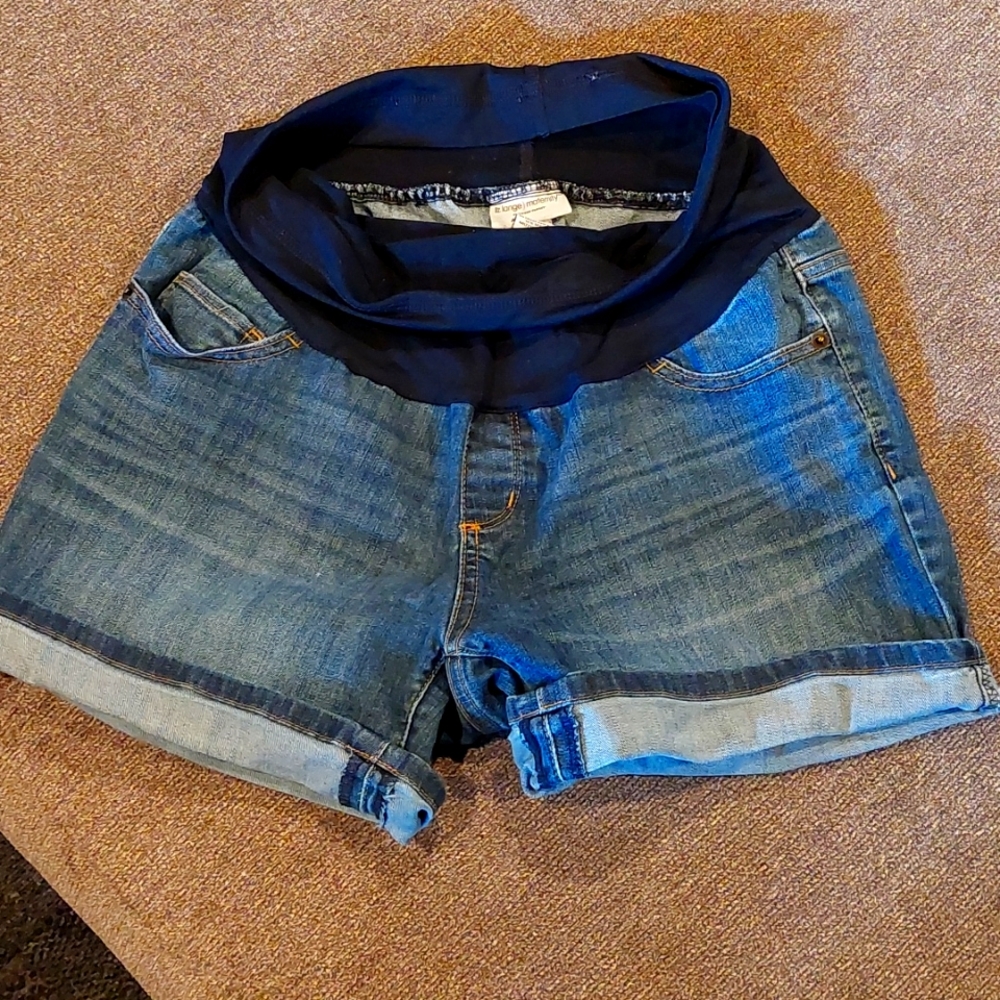 Maternity Jean shorts